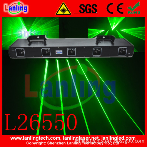Five Lens Green Laser Light/Green Beam DJ Laser Show